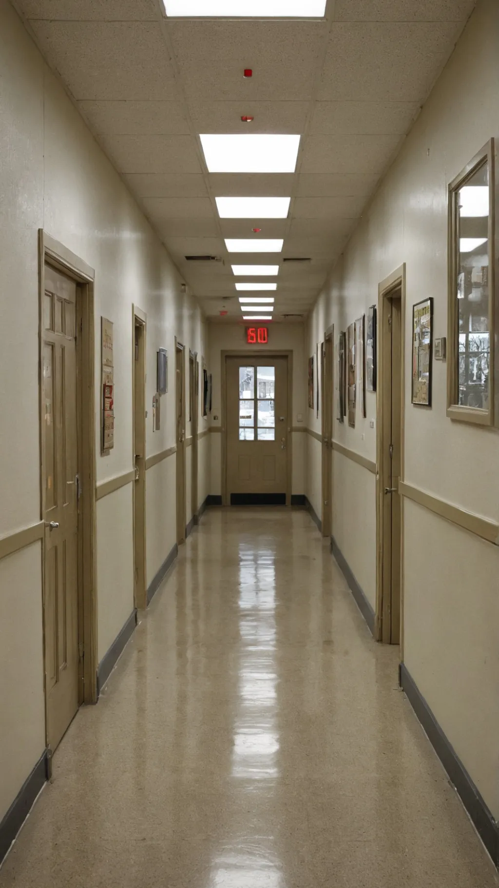 ai character: the school escape background