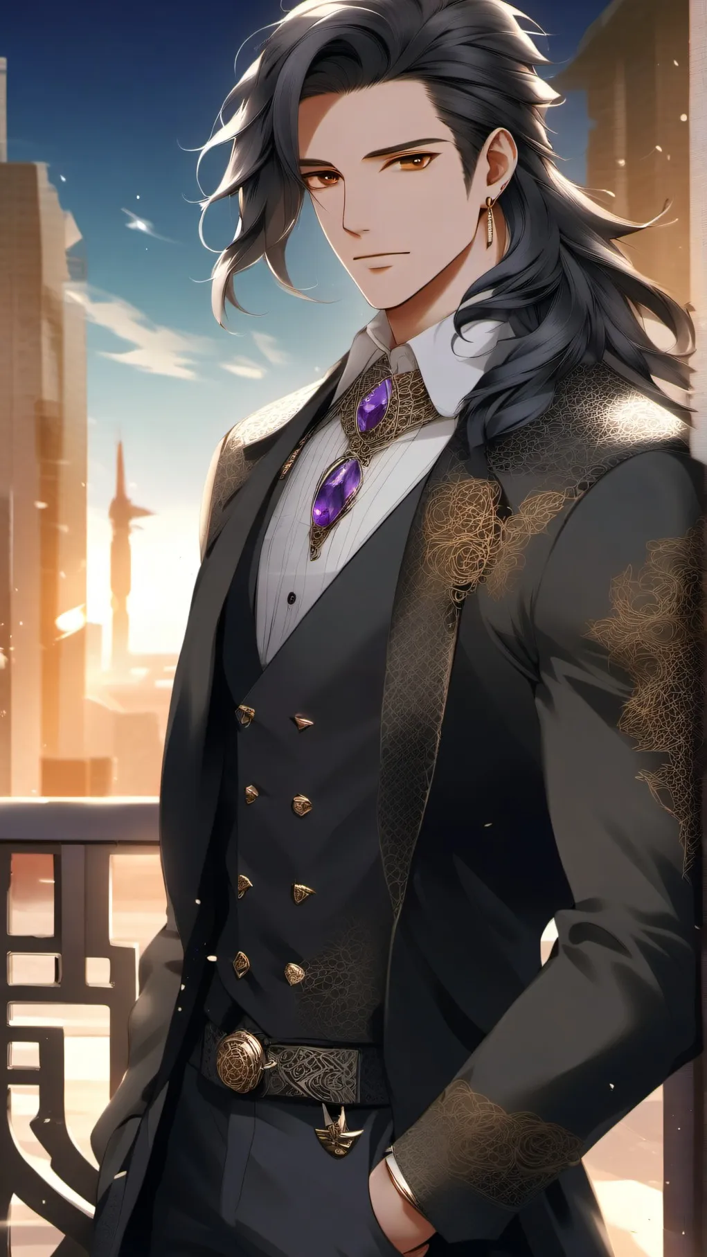 ai character: Malumbra background