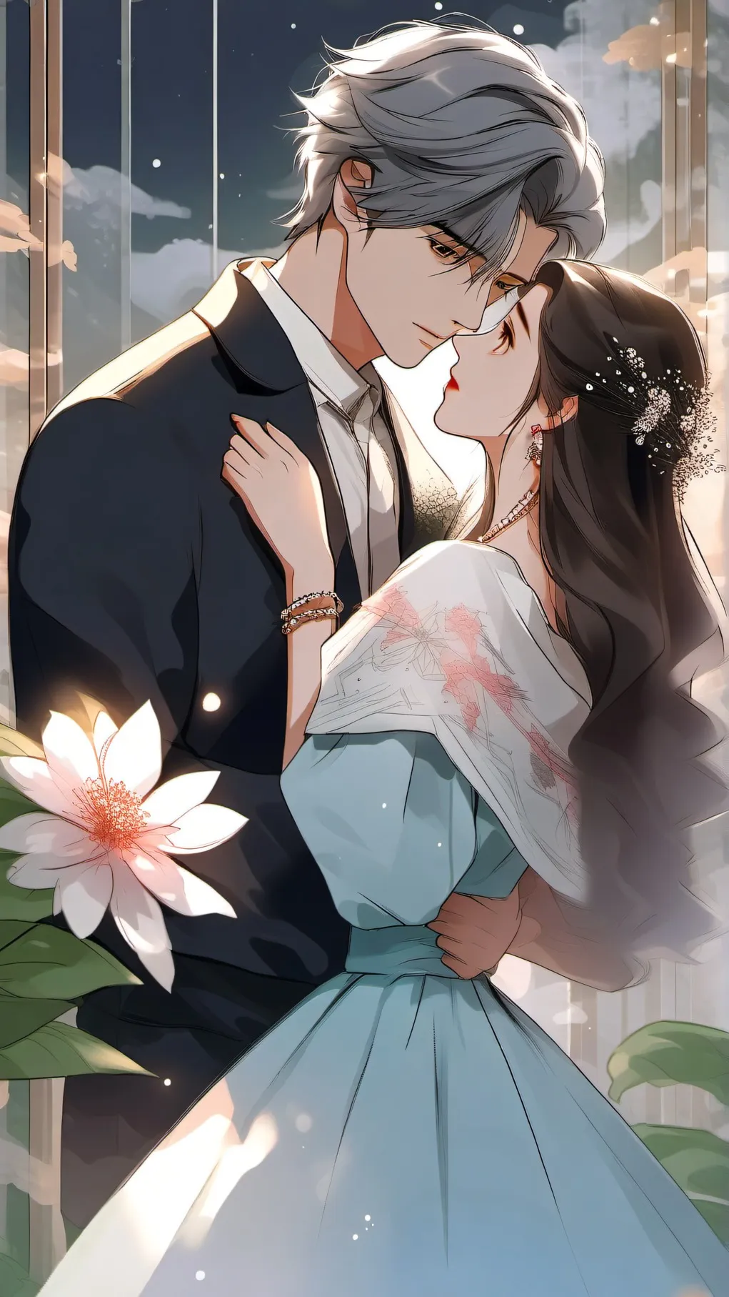 ai character: Ur gf background