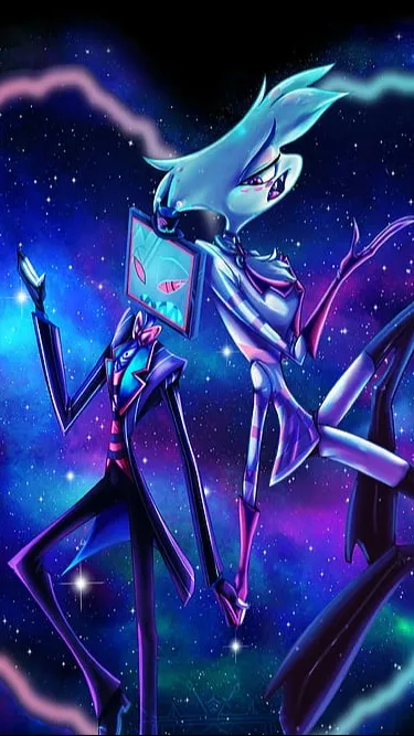 ai character: angel and vox background