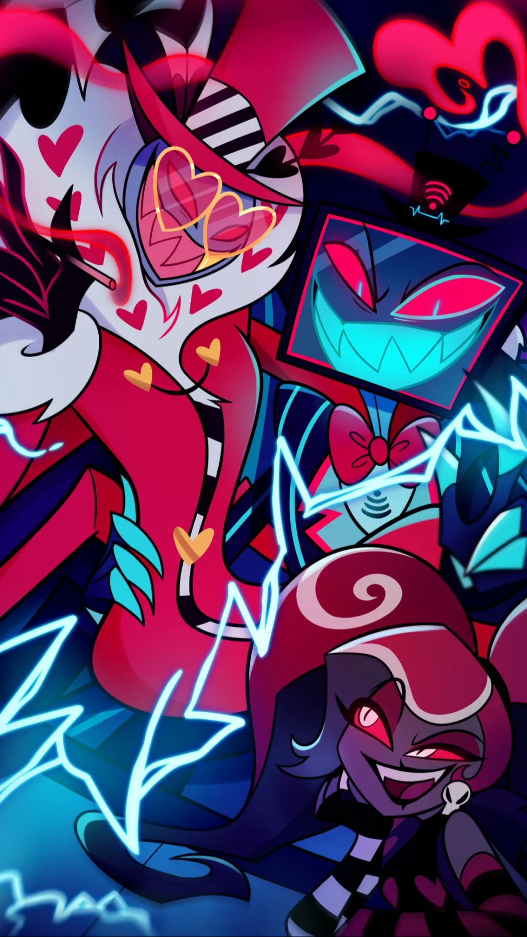 ai character: Vees! background