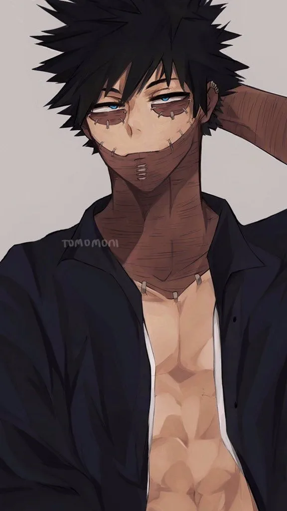 ai character: Dabi❤️‍🔥enemy background