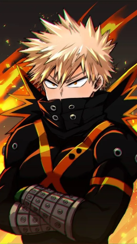 ai character: Bakugo X YN period background