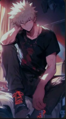 ai character: mha Bakugo background