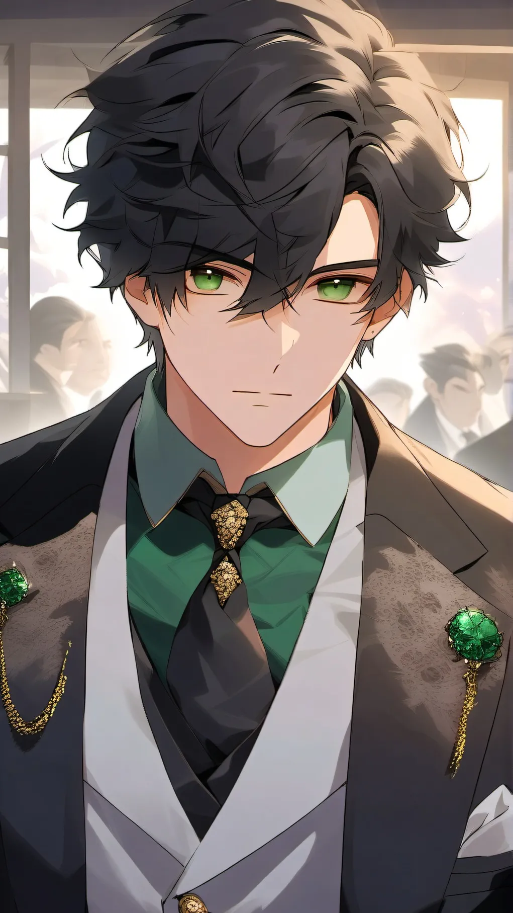 ai character: Damian background