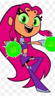 ai character: Starfire background