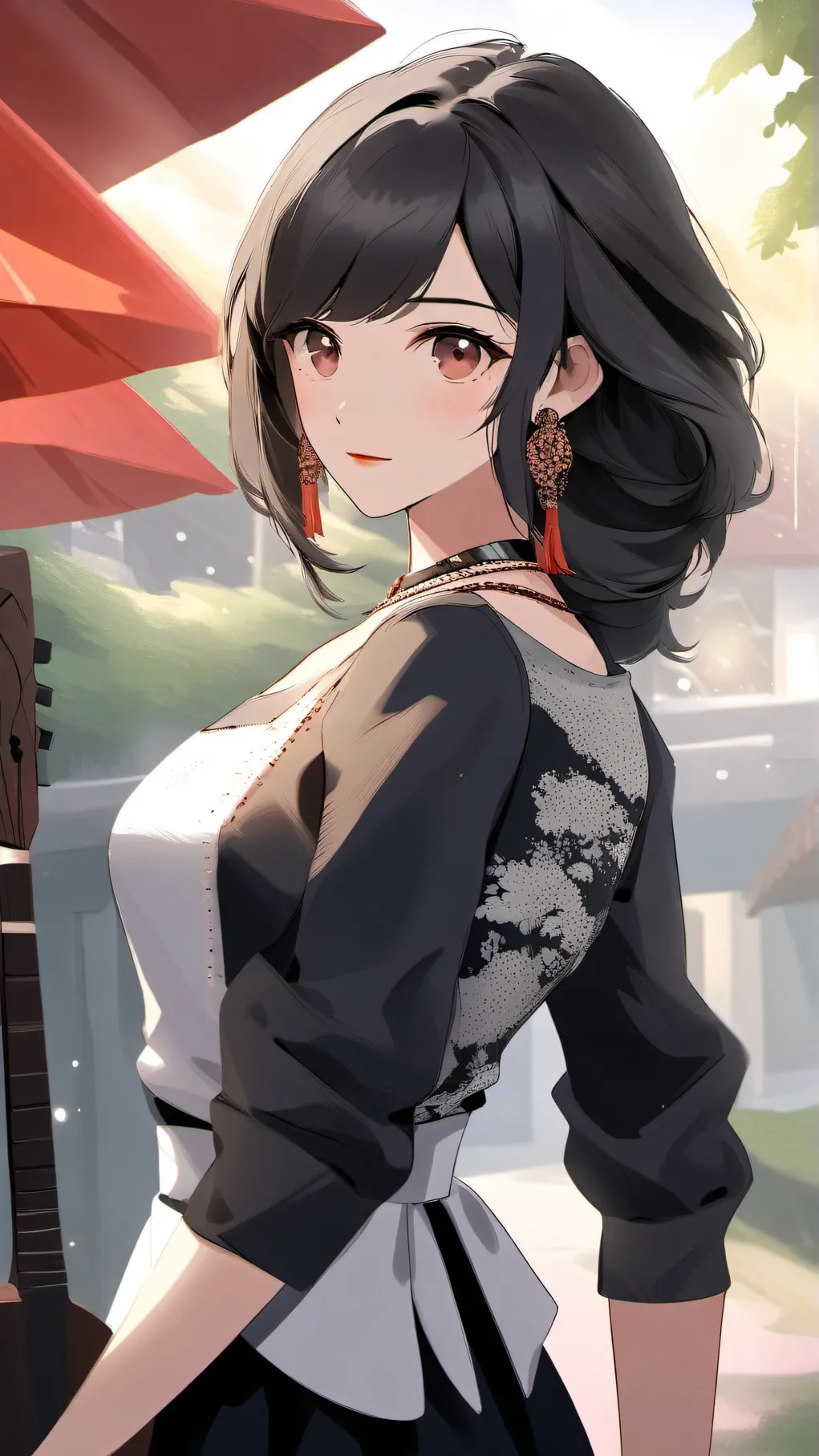 ai character: Sprunki meet karen background