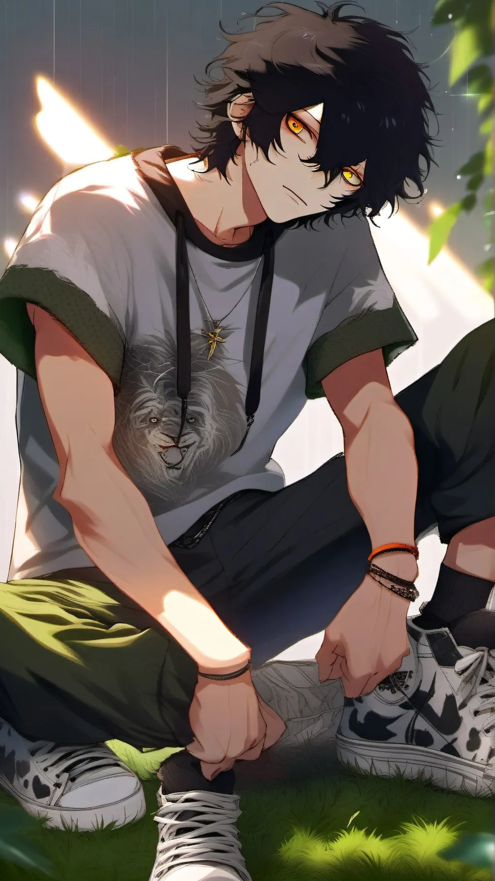 ai character:  ⋆⋅☆~Marcus~☆⋅⋆ background