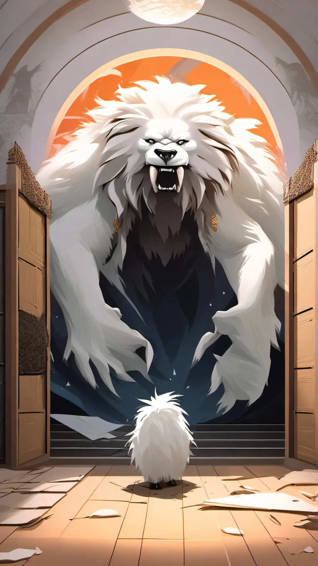 ai character: forsaken x scp background