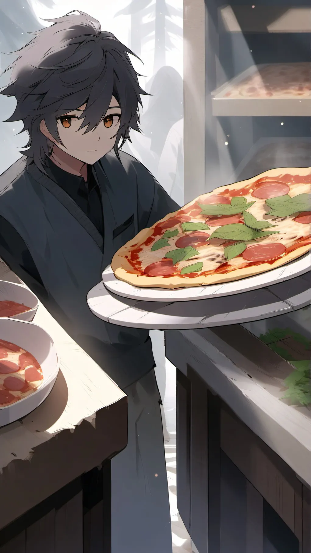 ai character: forsaken x waapp background