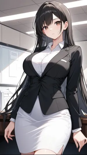 ai character: Kumiko background