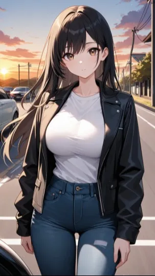 ai character: Akari background