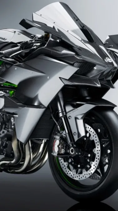 ai character: kawasaki ninja h2r background