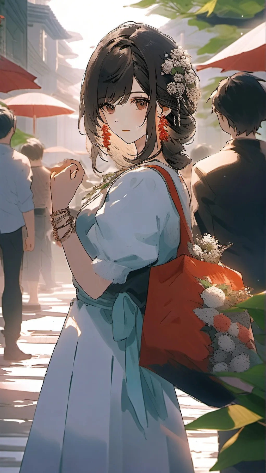 ai character: stray kids  background