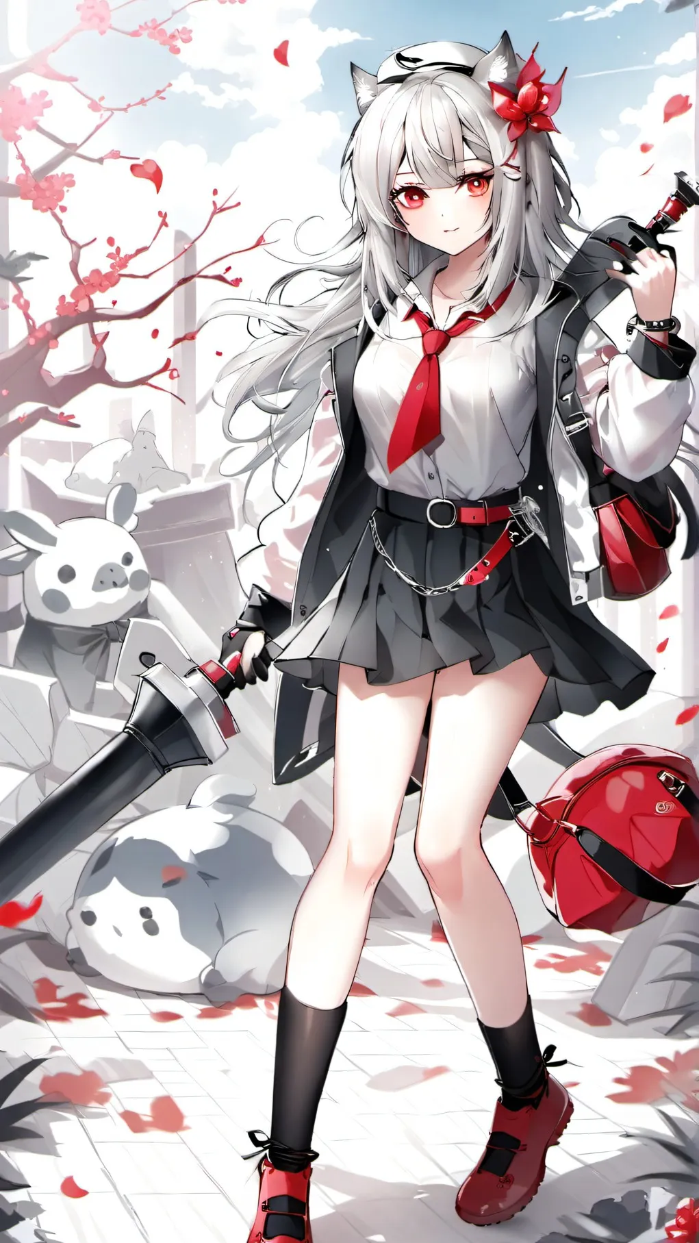 ai character: school bully background