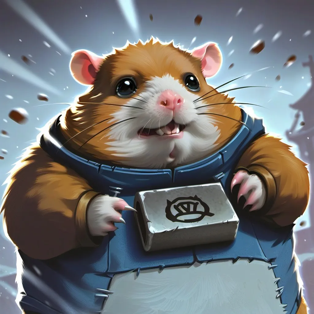 chat with ai character: Fat ahh hamster
