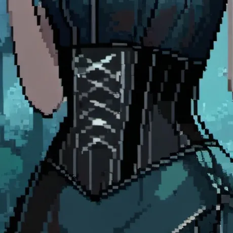 chat with ai character: MHA corset?