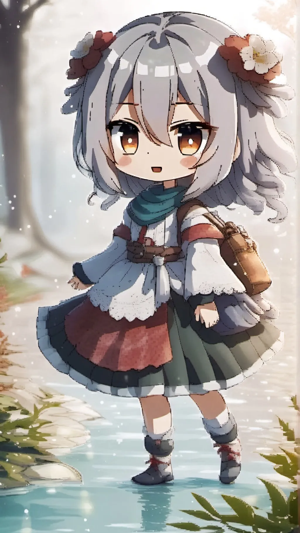 ai character: Bebe tonta background