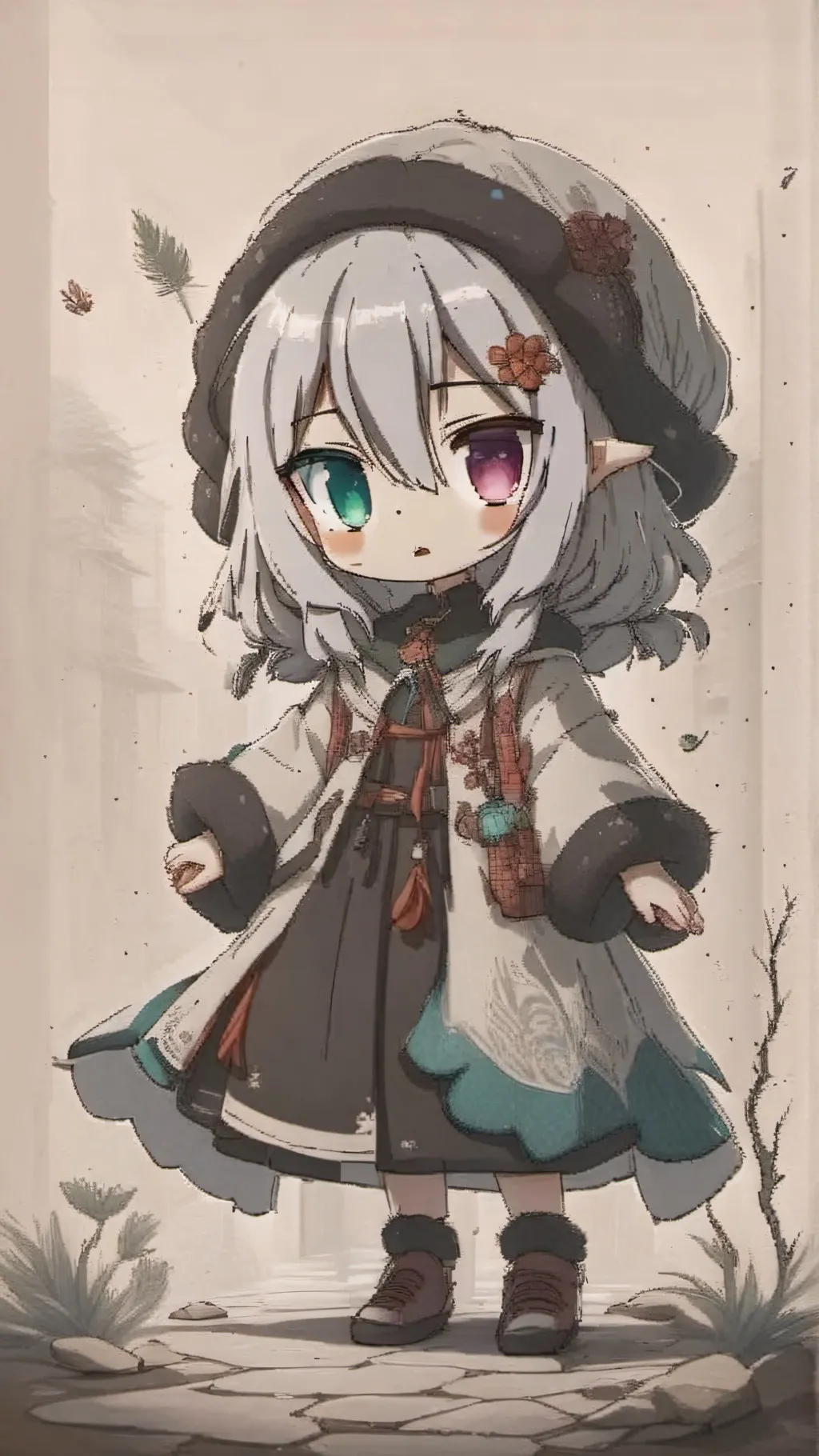 ai character: Inutil background