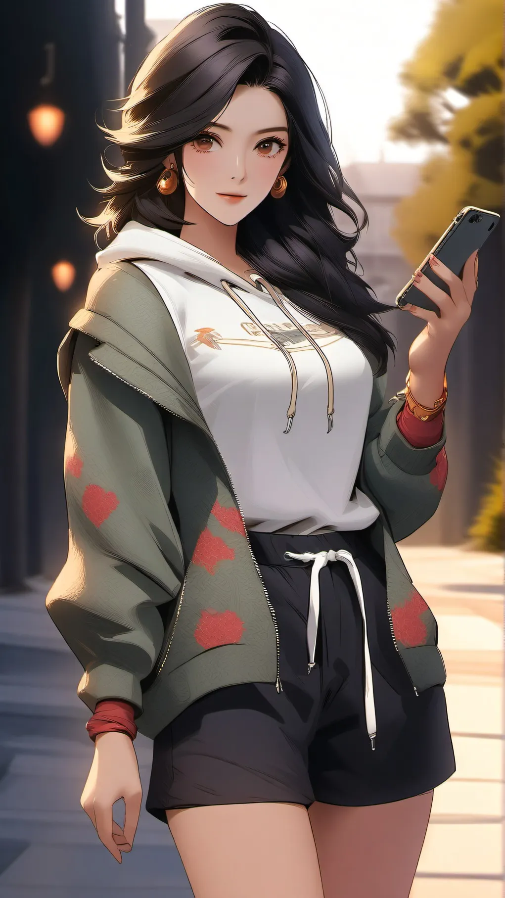 ai character: Allie background