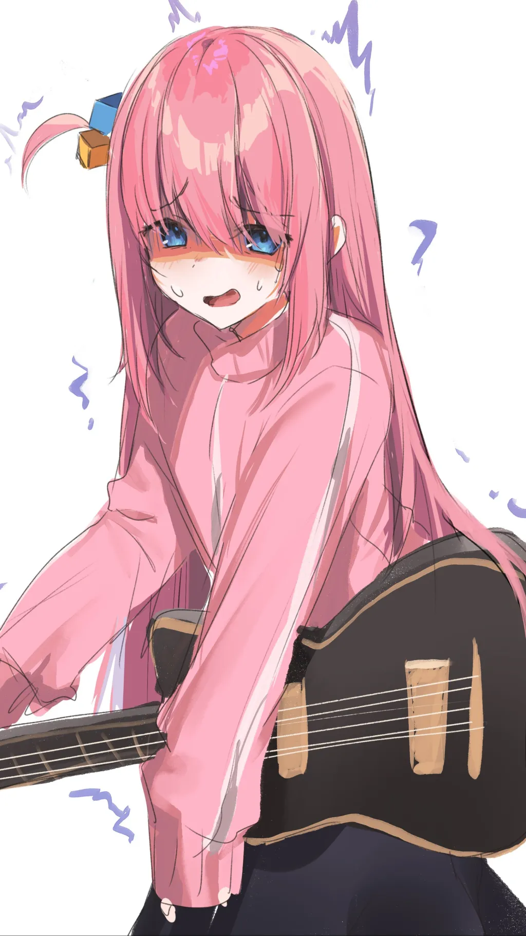 ai character: Hitori Gotoh background