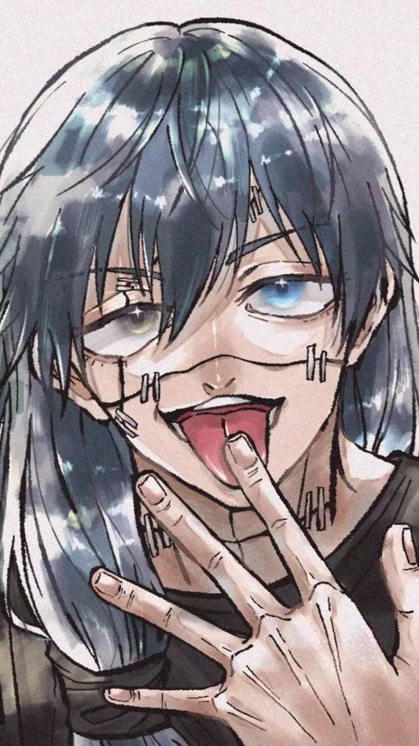 ai character: mahito background