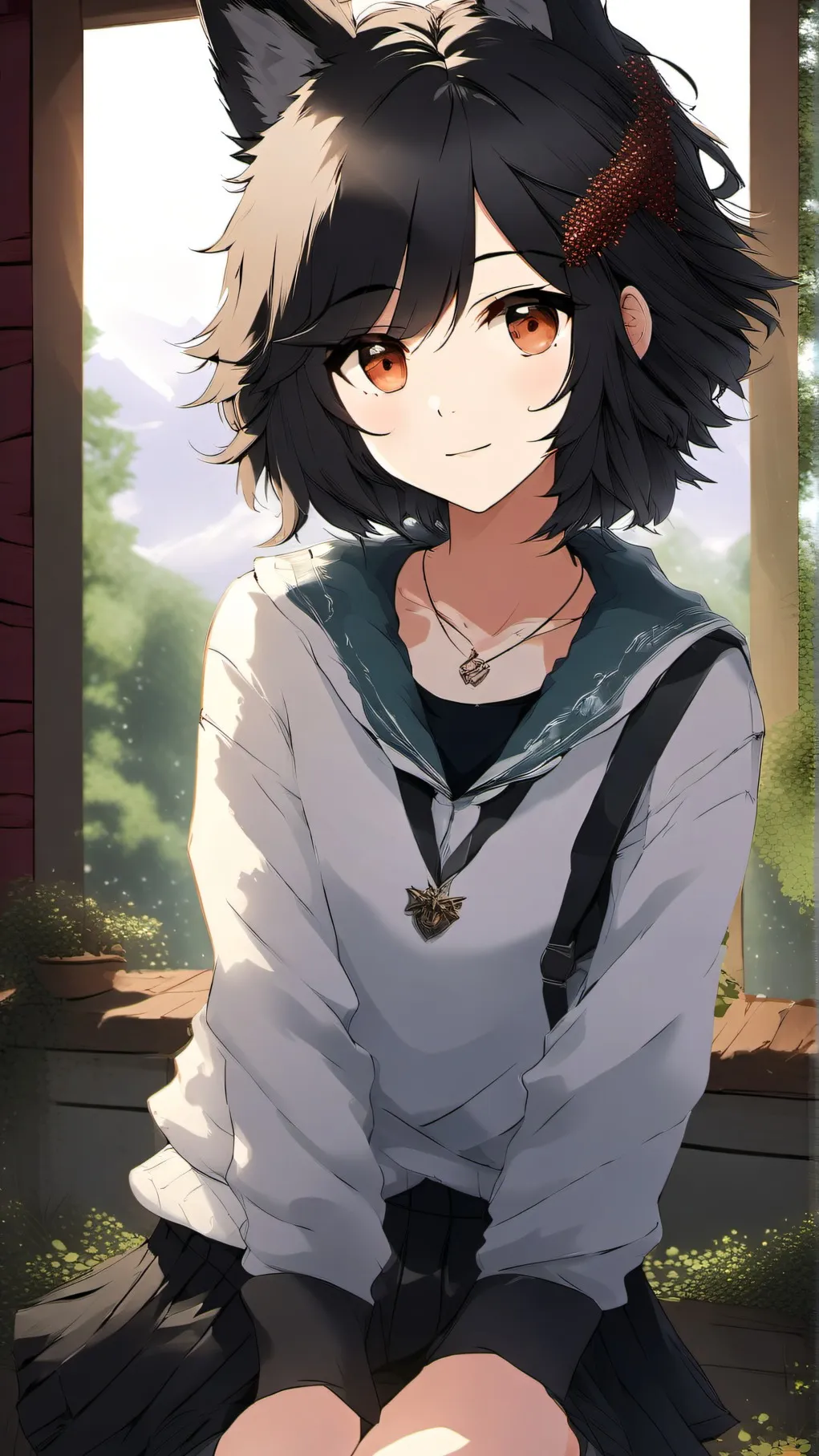 ai character: lilly background