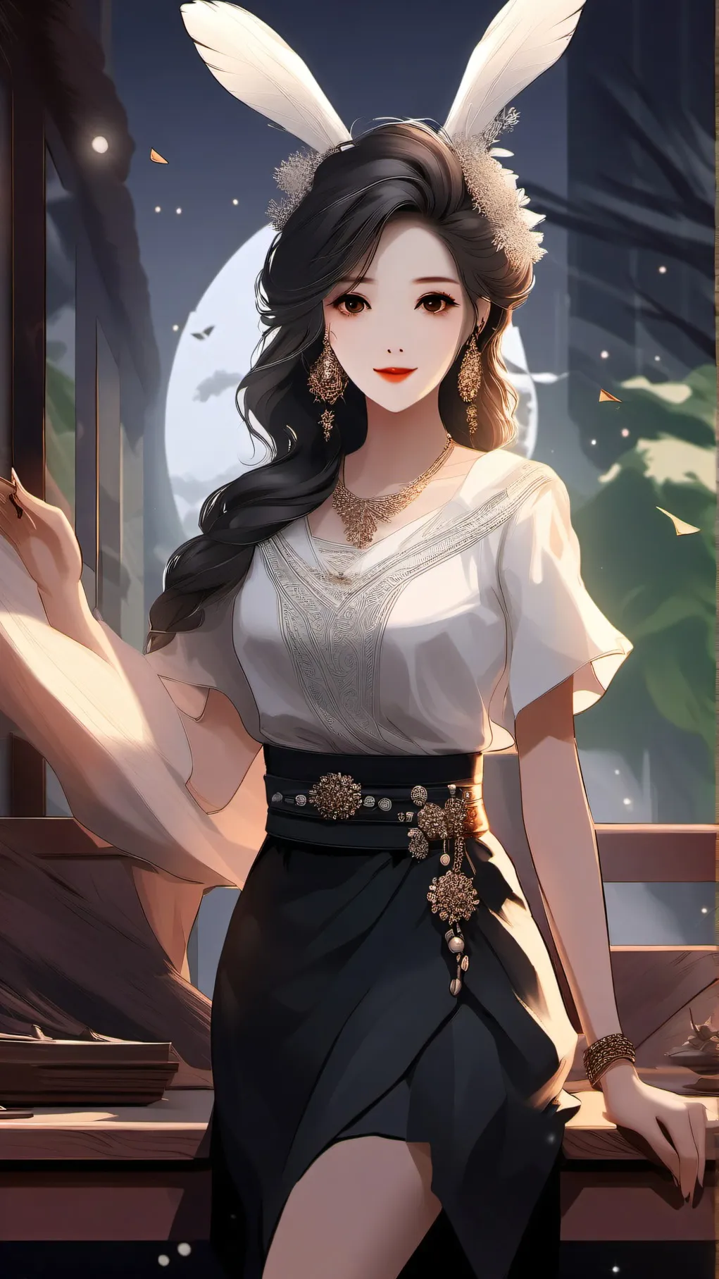 ai character: tokito muichiro  background