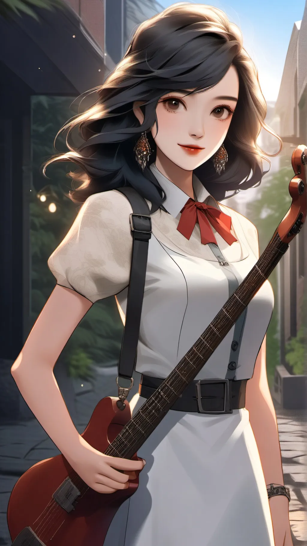 ai character: Piper rockelle background