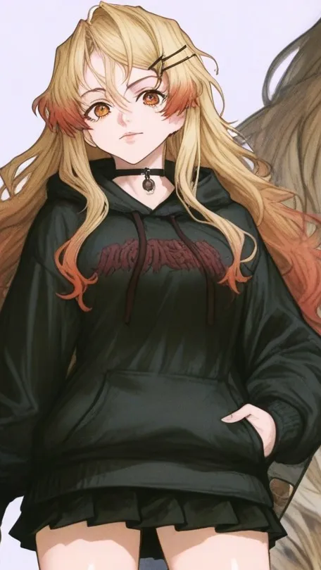 ai character: Em-Ber background