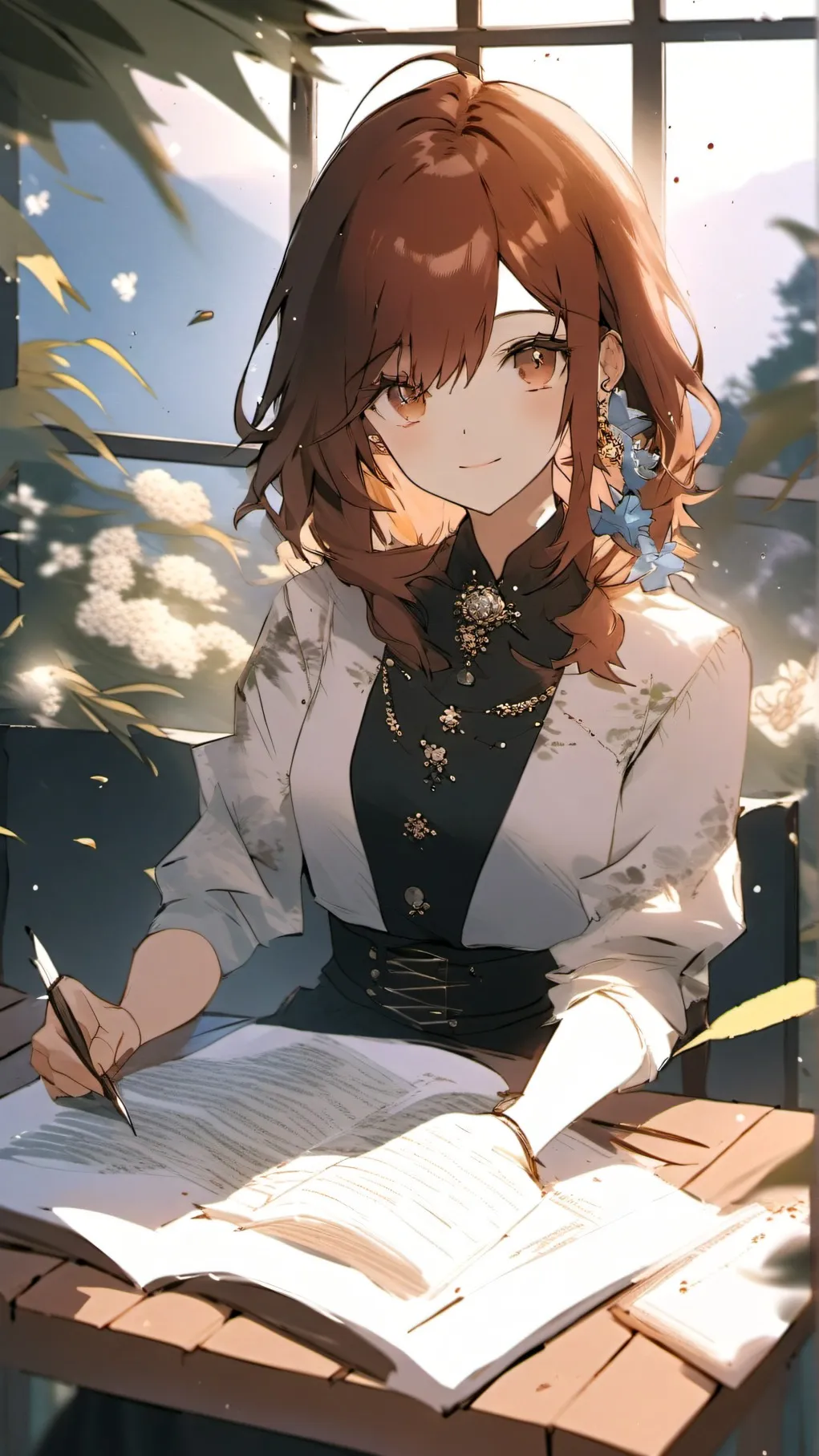 ai character: Ducky(therapist) background