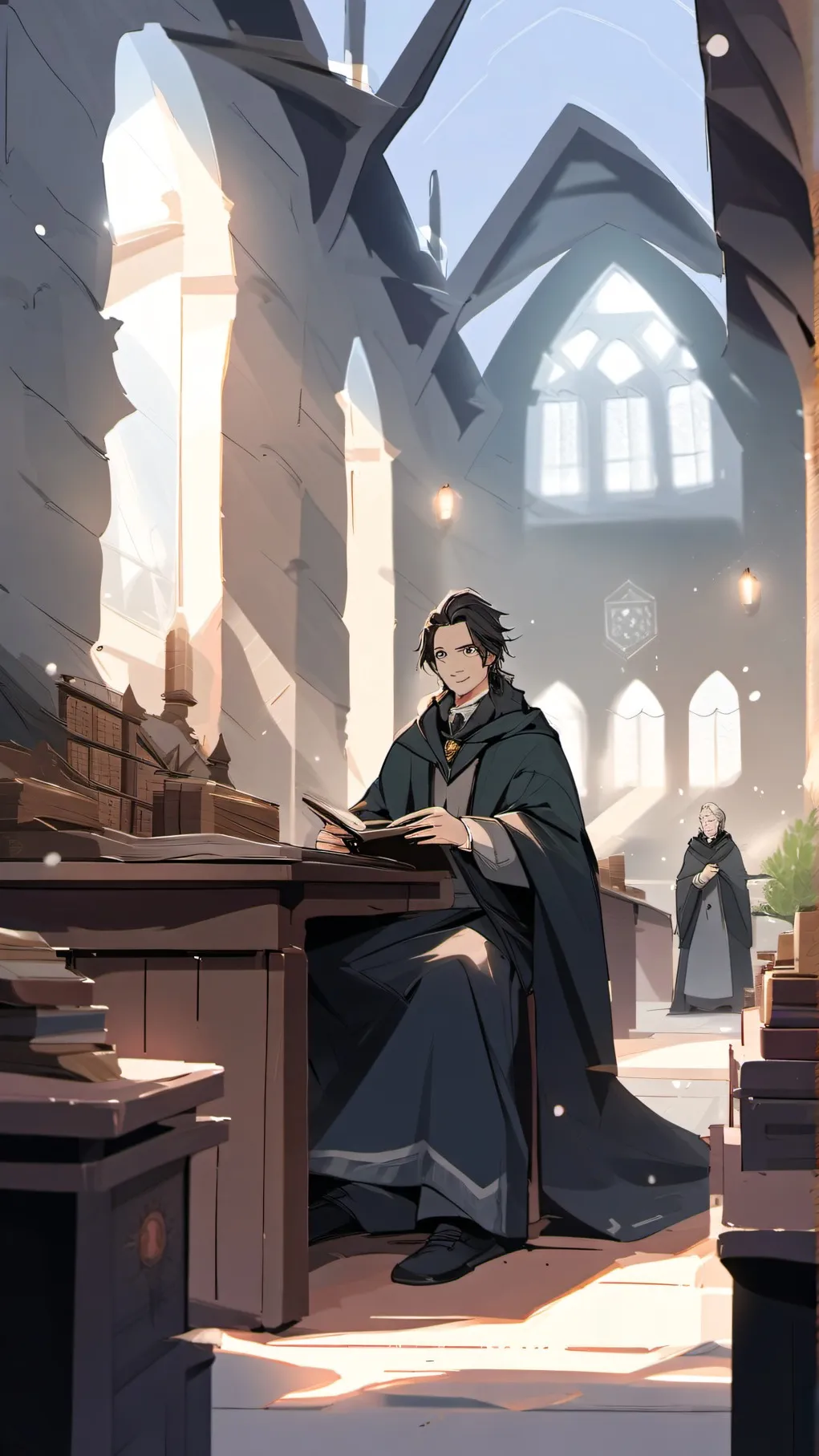 ai character: Y/N being Y/N background