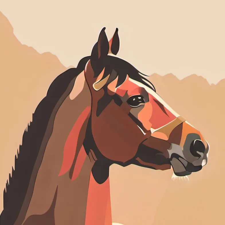 chat with ai character: Конь