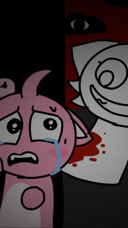 ai character: sprunki phase 2  background