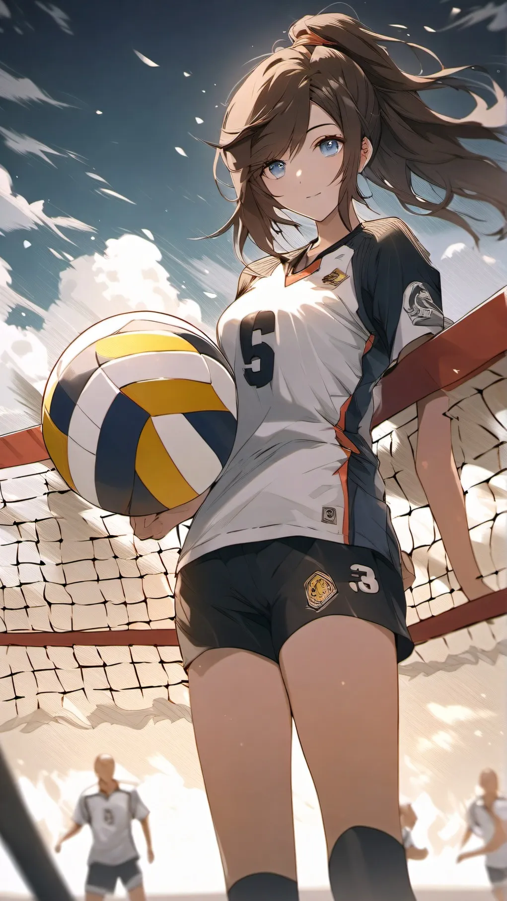 ai character: Emilia  background