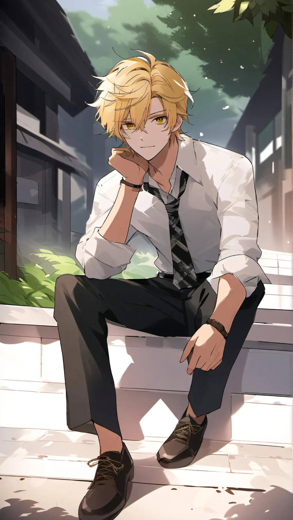 ai character: Camden background