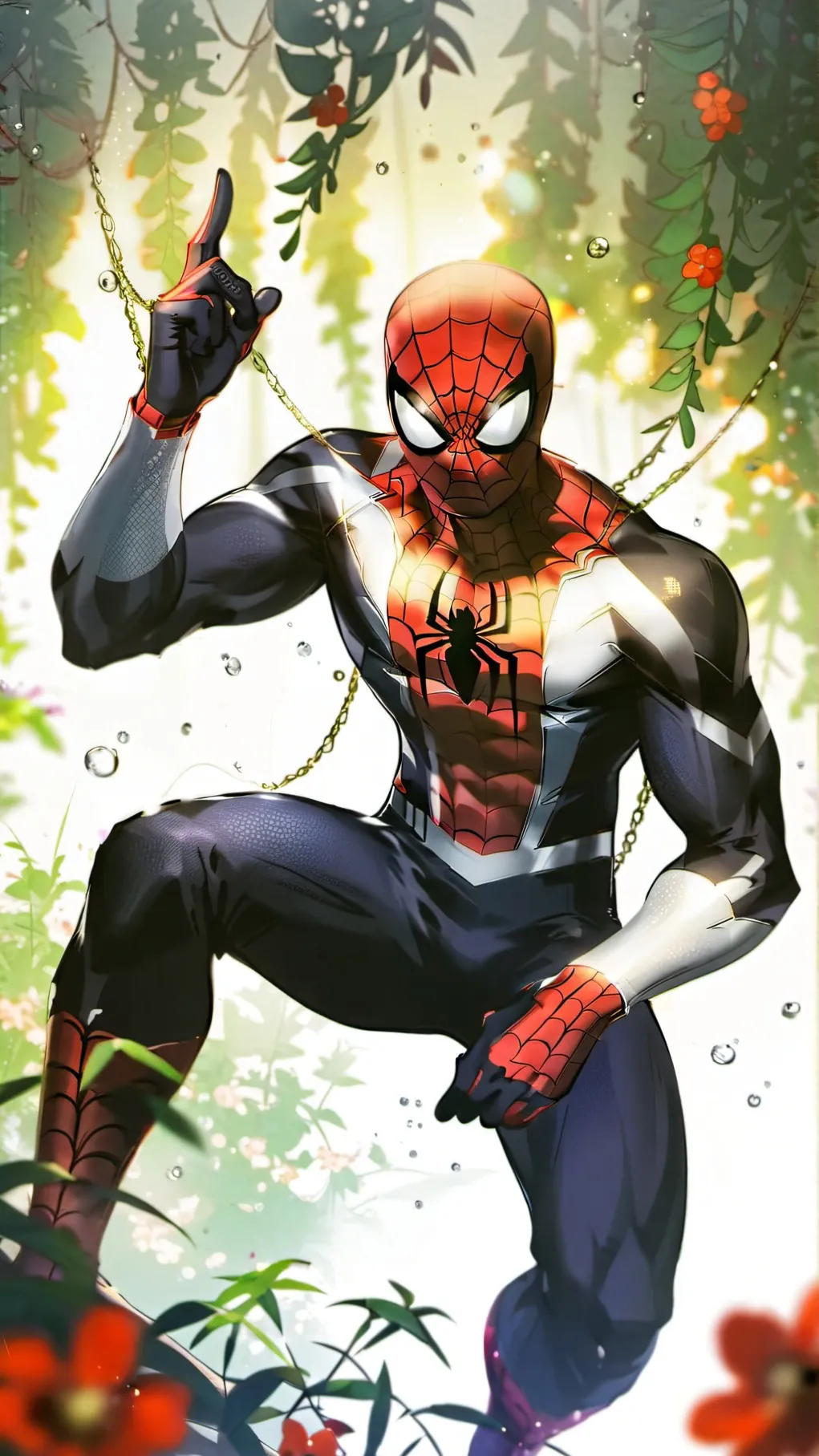 ai character: Spider-Man background