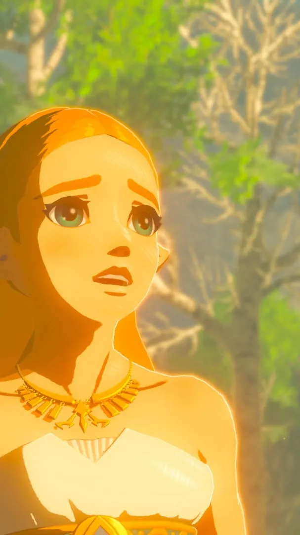 ai character: Princess Zelda background