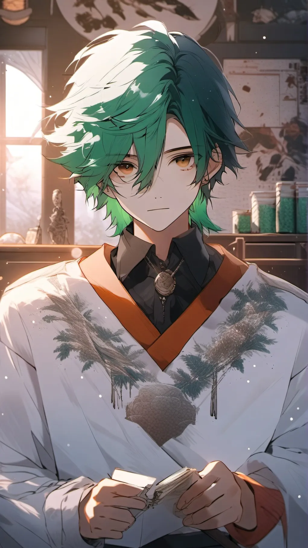 ai character: IMAY p15 background