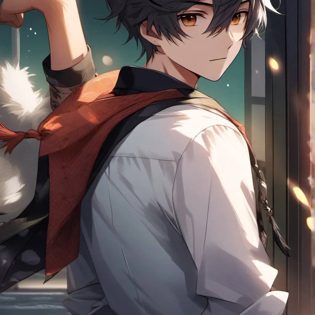 chat with ai character: Therian boyfriend!