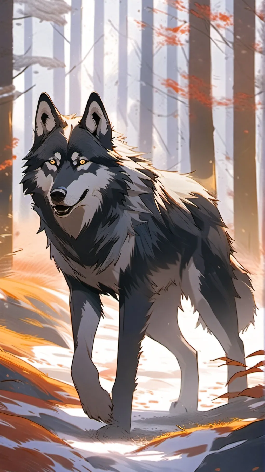 ai character: Crow background