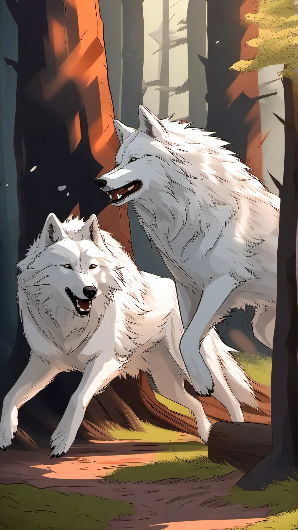 ai character: Lemon & Lime background