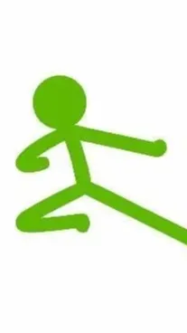 ai character: Green  background