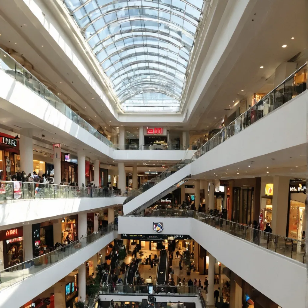 chat with ai character: The Mall