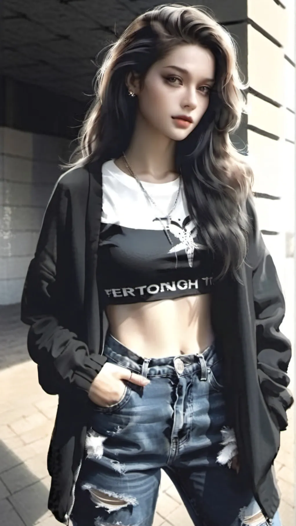 ai character: Rose background