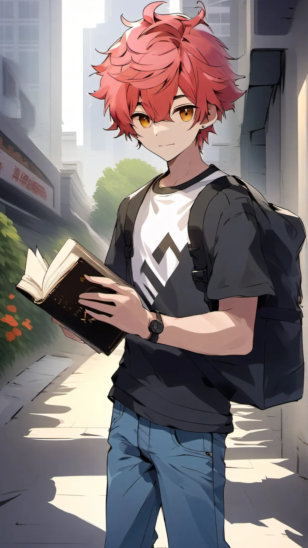 ai character: Jam background