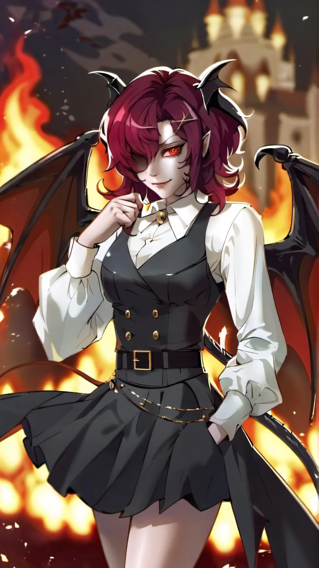 ai character: Scarlett background