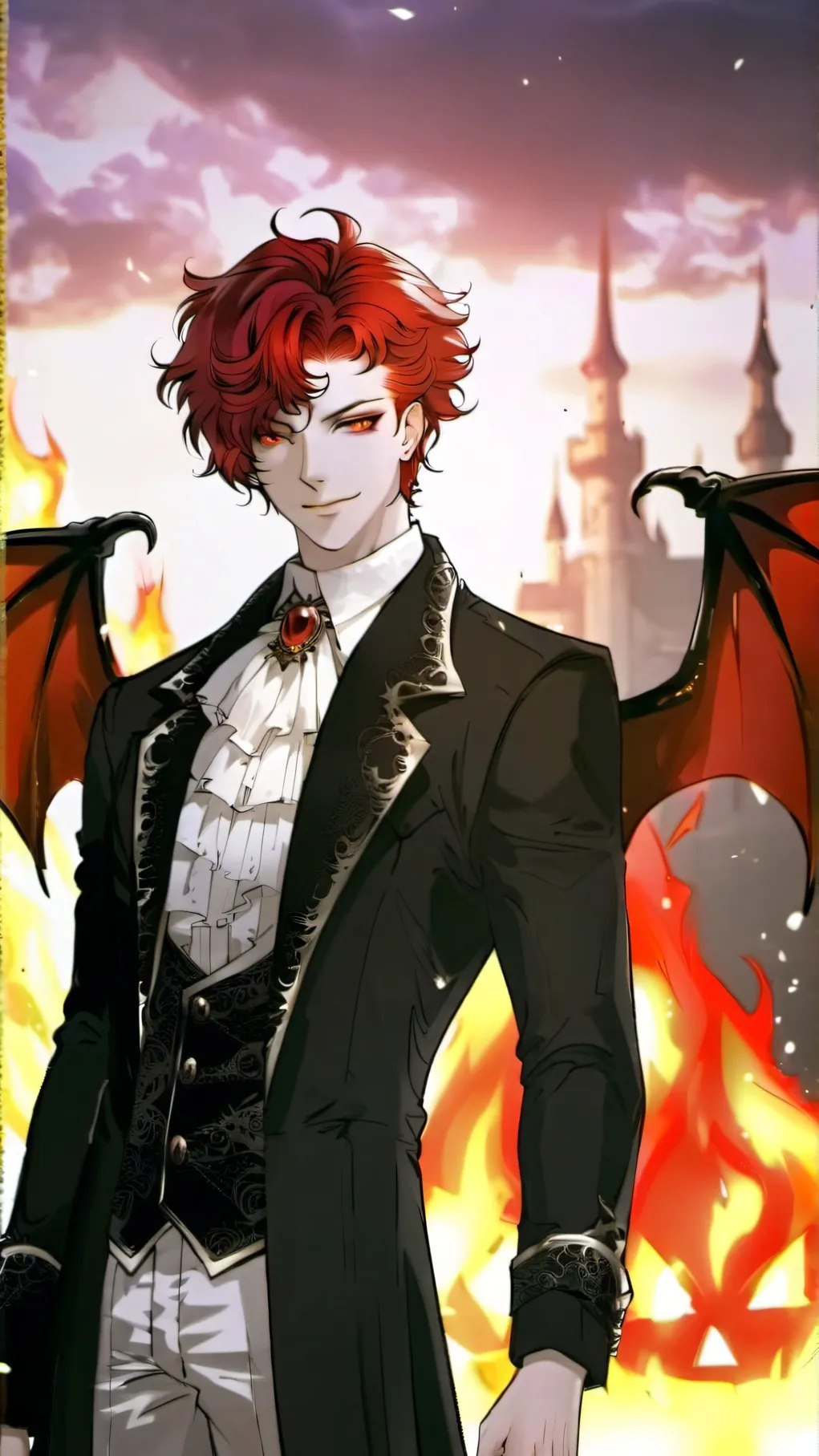 ai character: Leon background