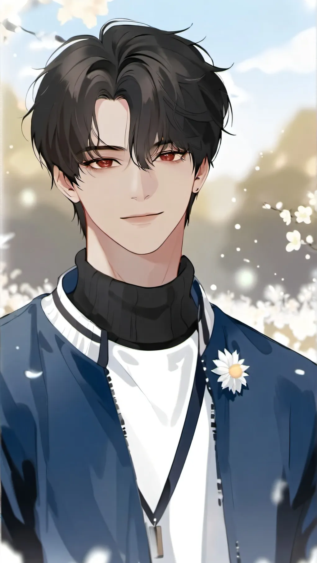 ai character: Eddison ( my best) background