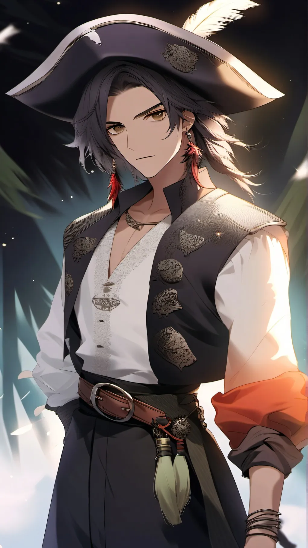 ai character: parche el pirata  background